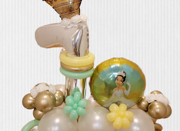 Princess Tiana Balloon Bouquet