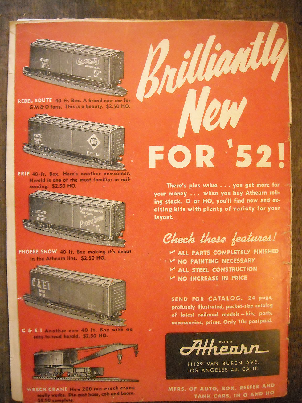 Thumbnail: RR Model Craftsman Oct 52