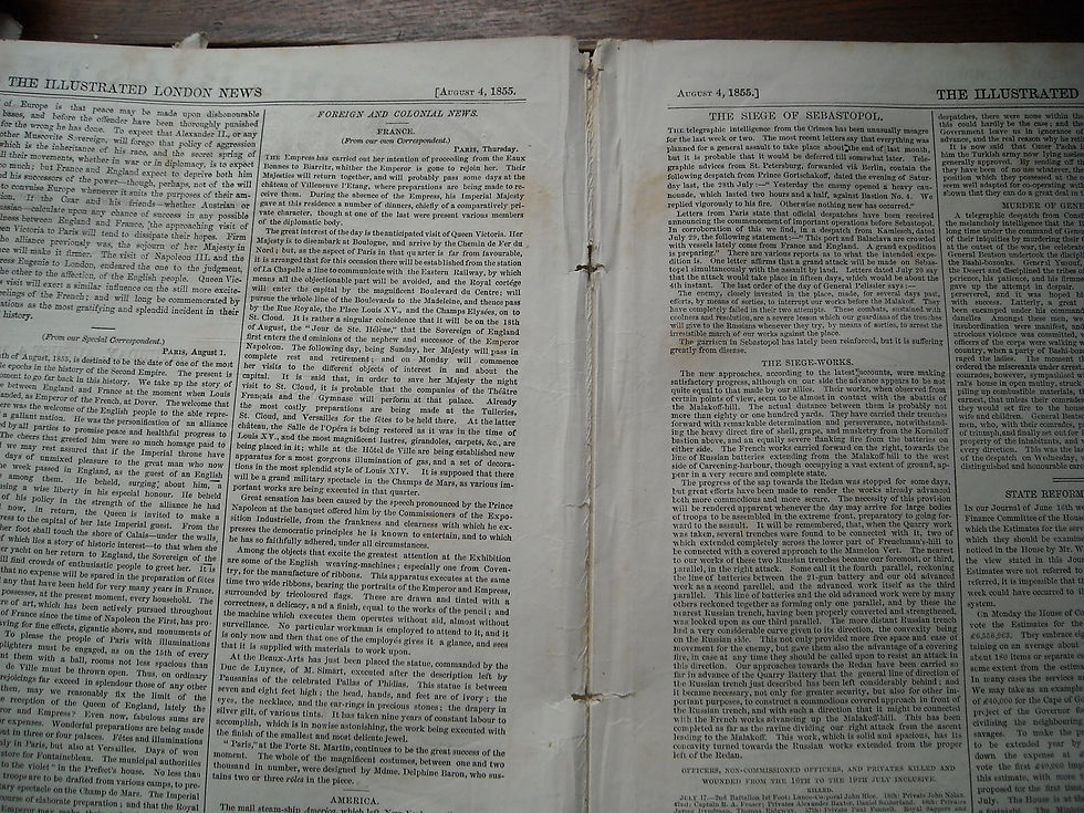 Thumbnail: ILN Aug 4 1855