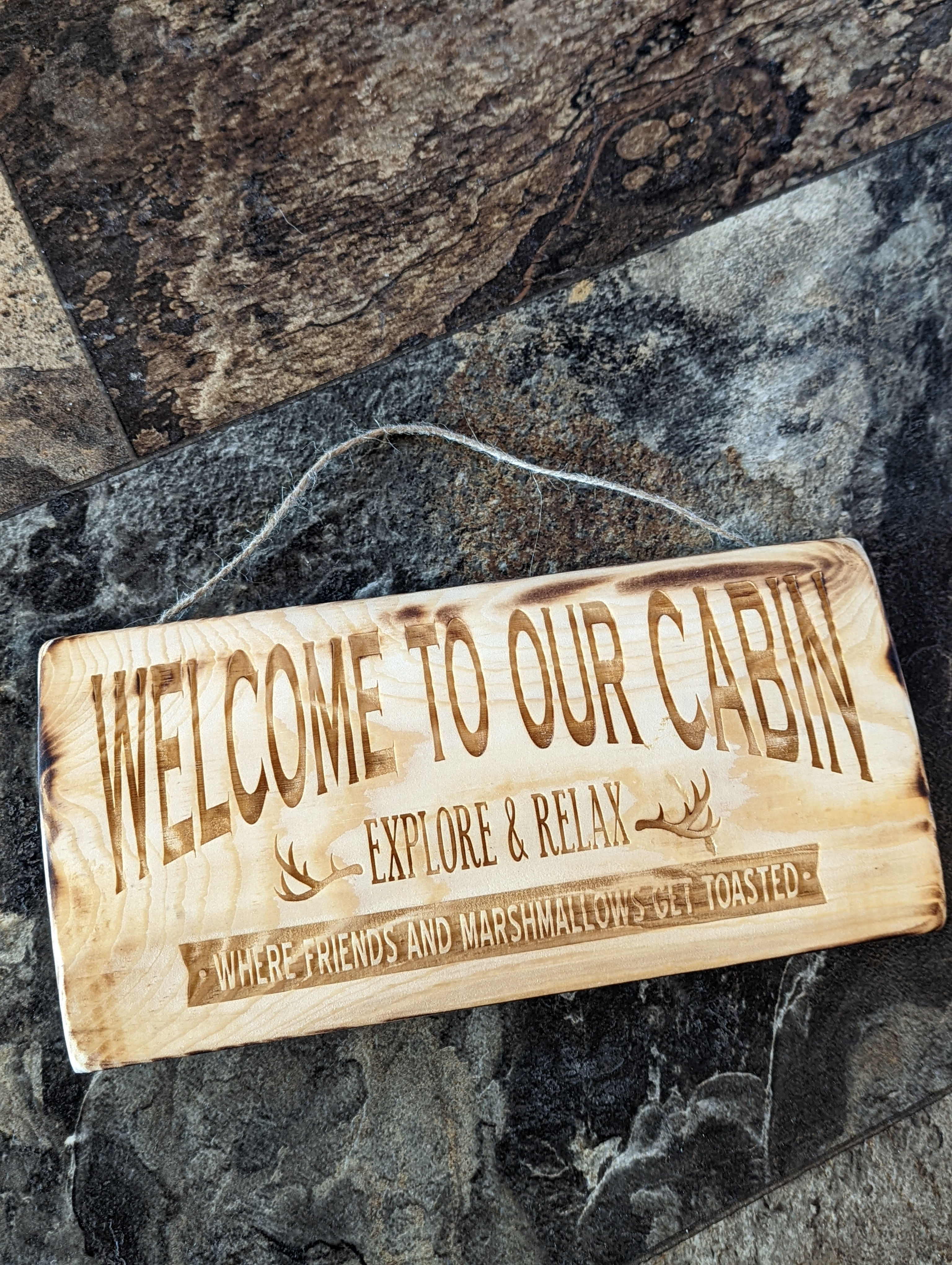 Cabin Welcome
