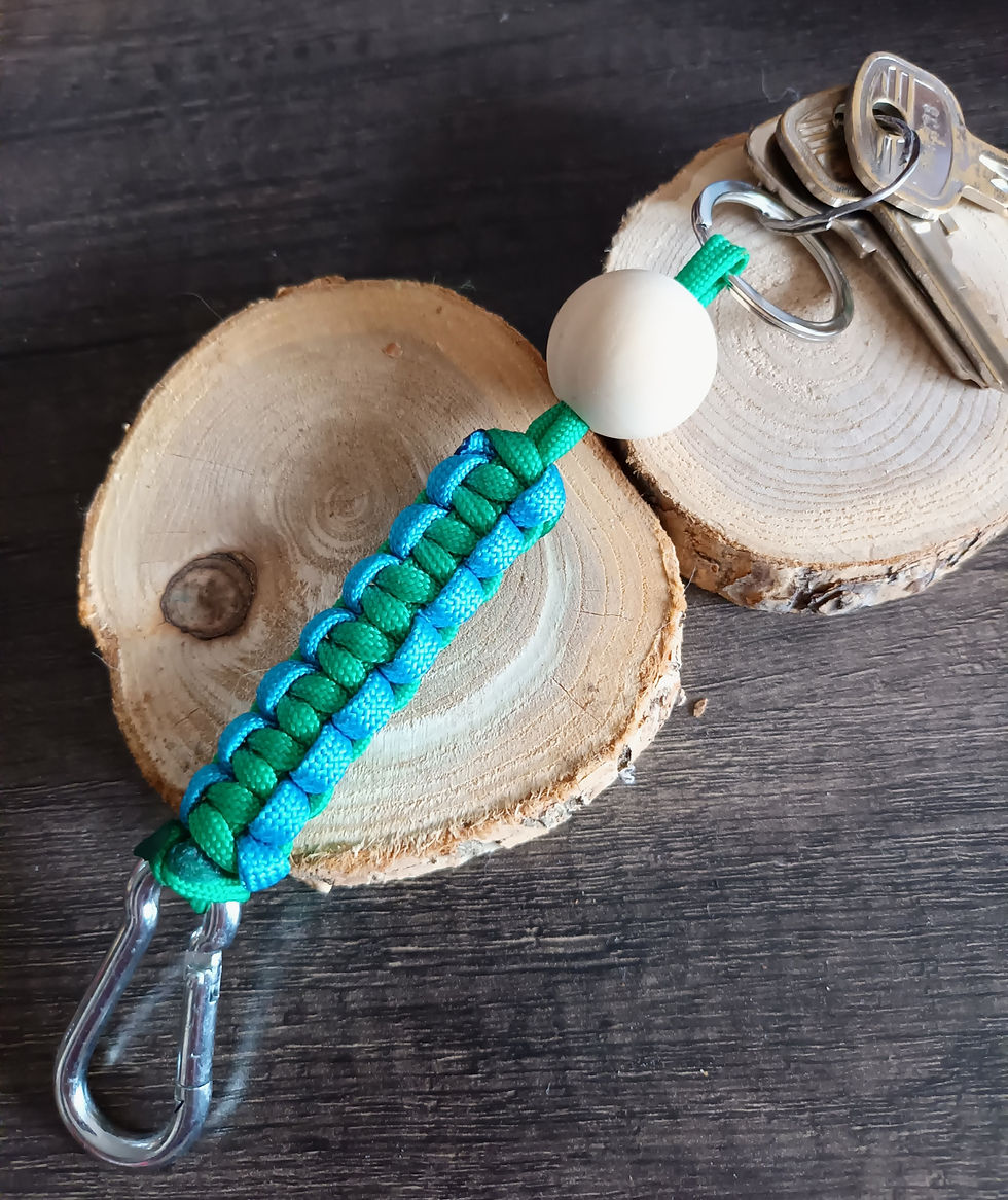 Porte-clés en paracorde