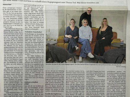 Ein Ort für Trauer, Begegnung und Menschlichkeit – unser Zeitungsbeitrag in der Solothurner Presse
