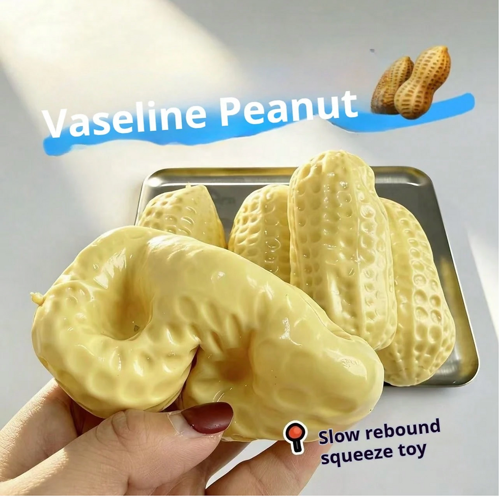 Thumbnail: 1 x Vaseline Filled Peanut Squishy