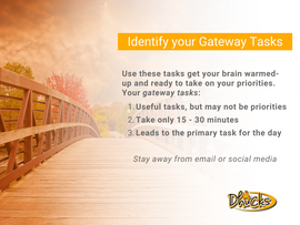 Use Gateway Tasks to Get Started