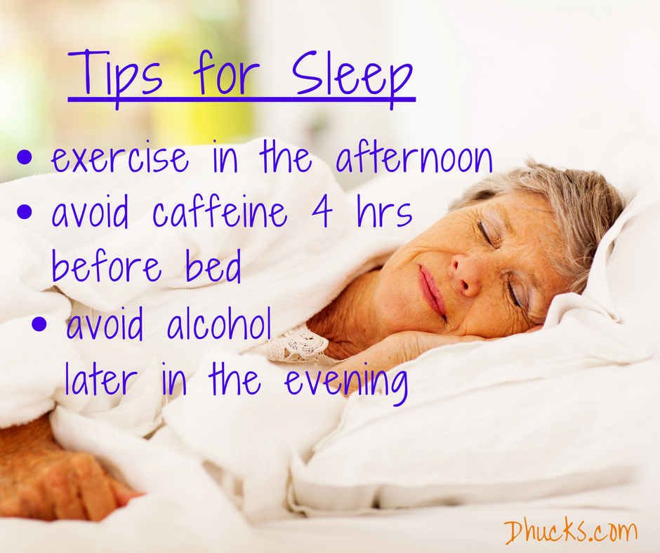 tips for sleep - 31 Small Steps to Organize for Weight Loss