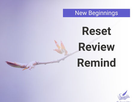 leaf budding on a tree - The Organized Pen - New Beginnings