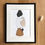 Miniature : Affichette Maman d'Amour Fille - Les Yeux Fripons