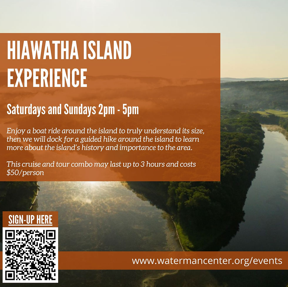 Hiawatha Island Experience Fall 2026