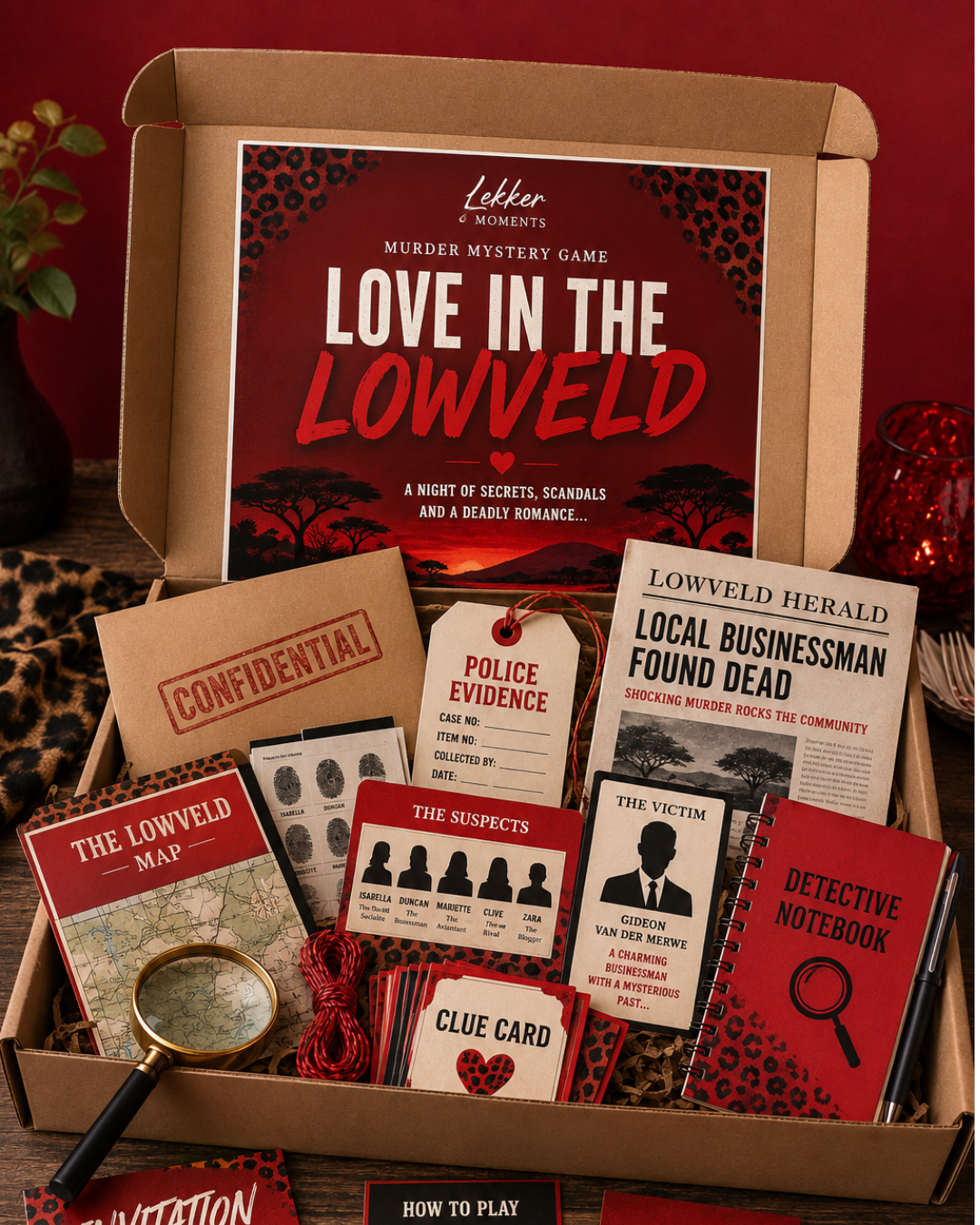 Muder Mystery Game: Love in the Lowveld