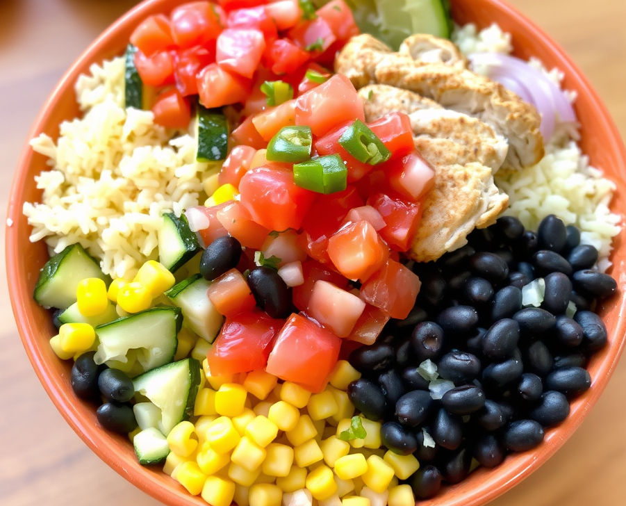 Burrito Bowl (Choice of Protein)