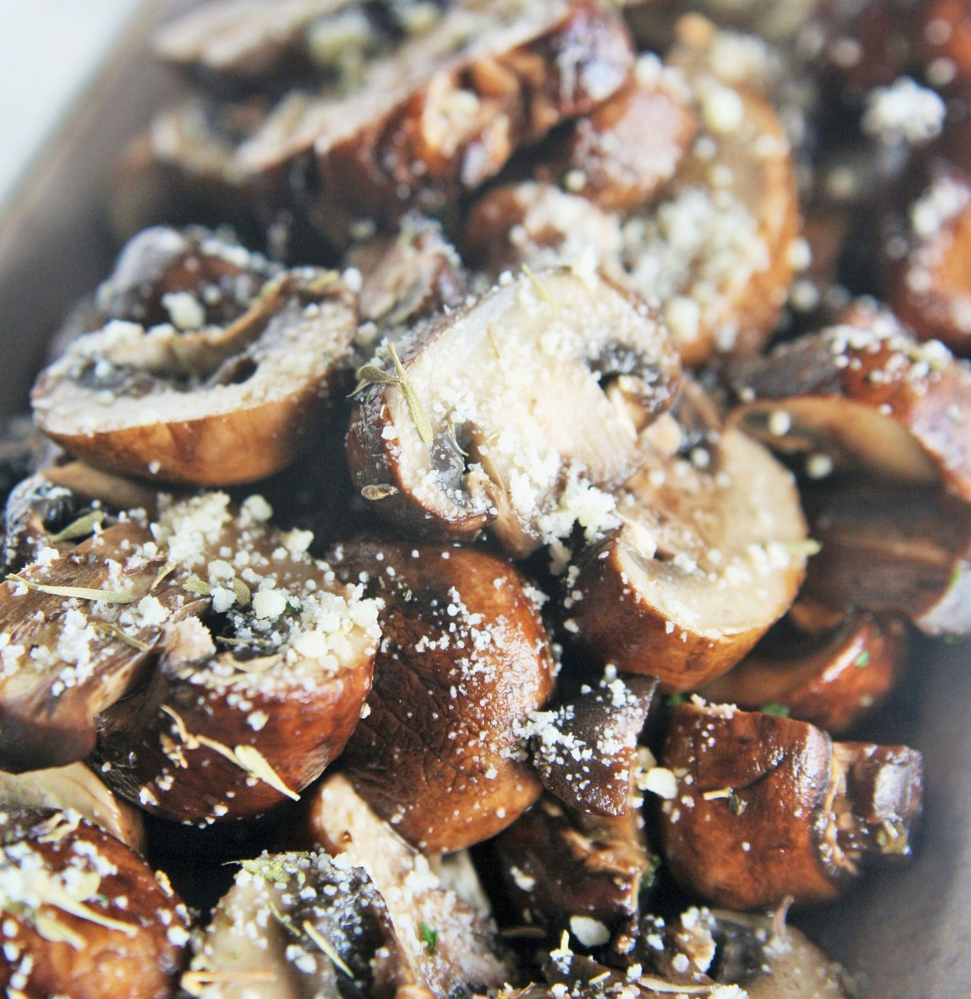 Baked Parmesan Mushrooms