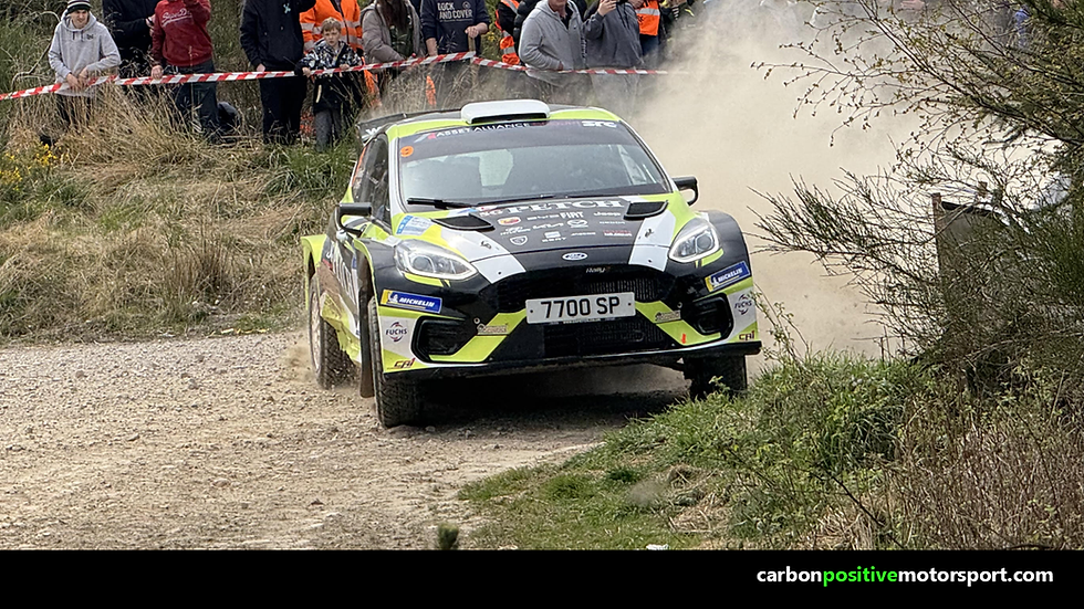 Amongst the competitors who regularly include carbon offsetting in their entry is Steve Petch who comes to the event fresh from the Speyside Stages.