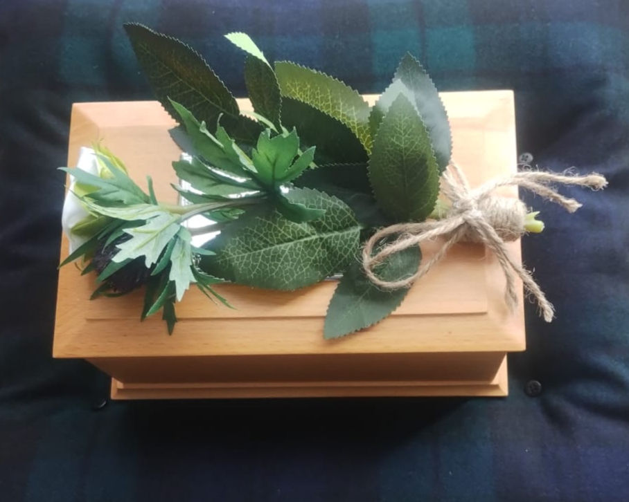 Flowers for a casket