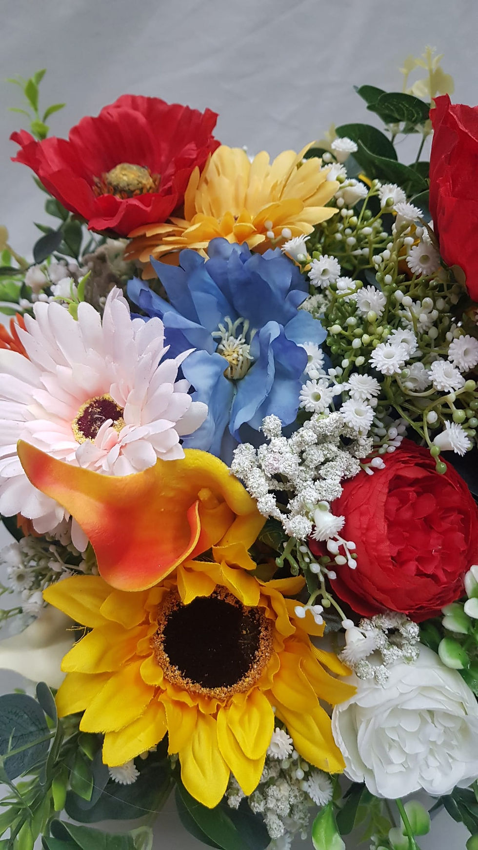 Sympathy flowers to lay in remembrance