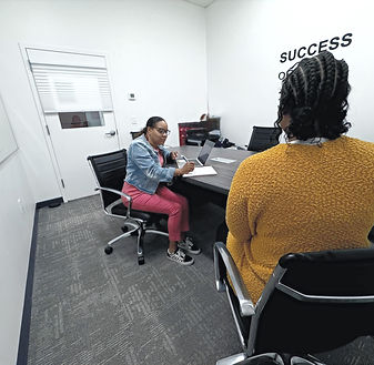 One-on-one coaching session