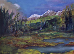 Crested Butte from Keebler Pass