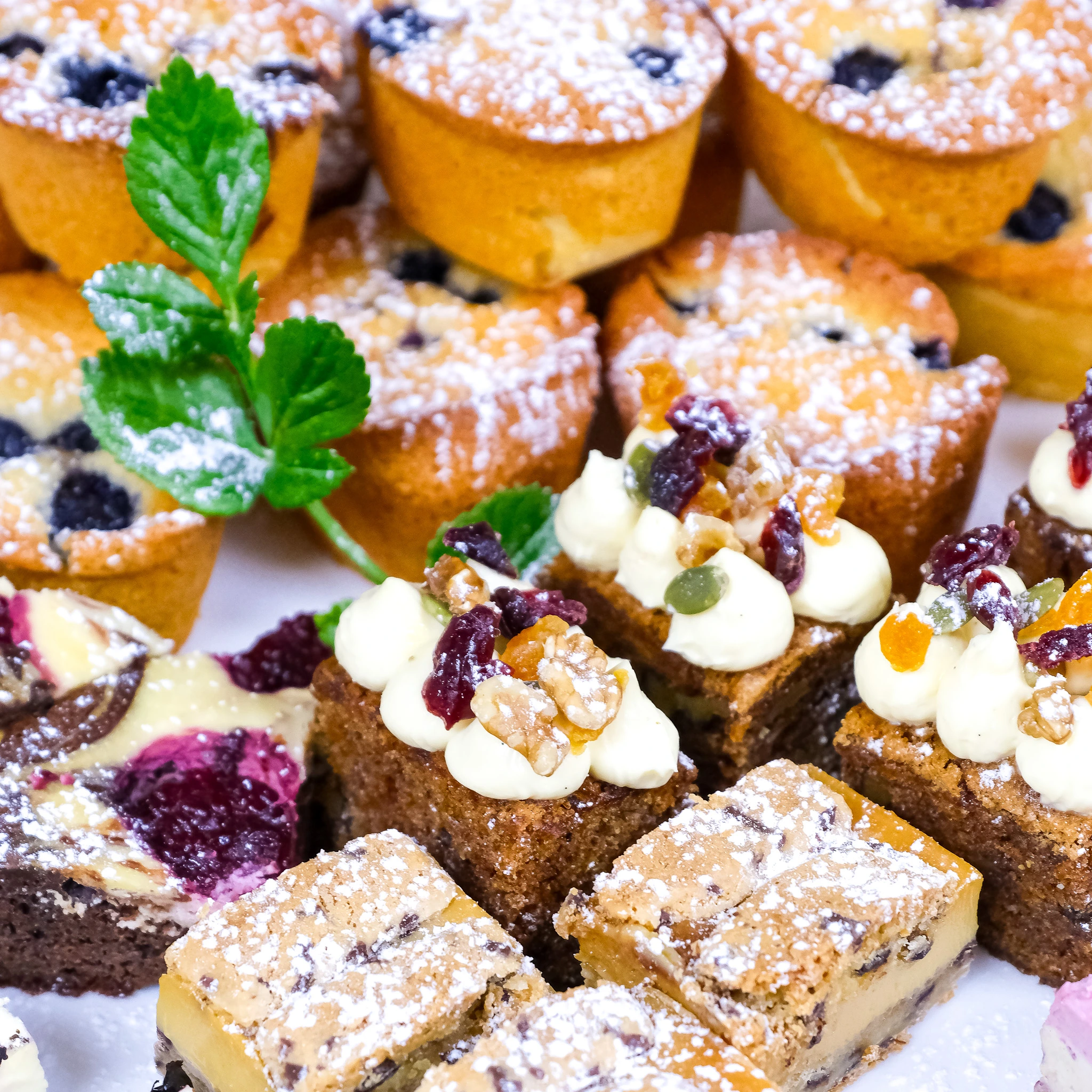 Dessert Canapes Double Dribble