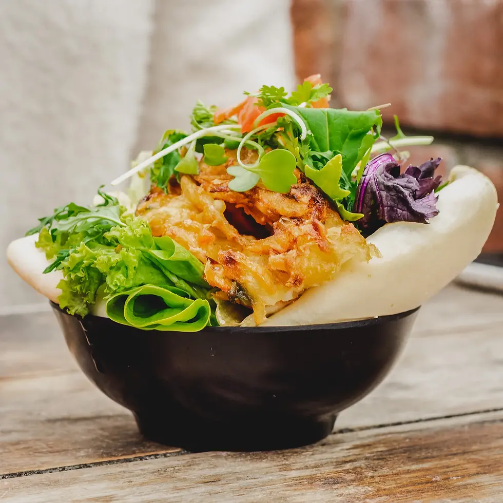Thumbnail: Bao Bun from Eightgrains - Double Dribble Catering Christchurch