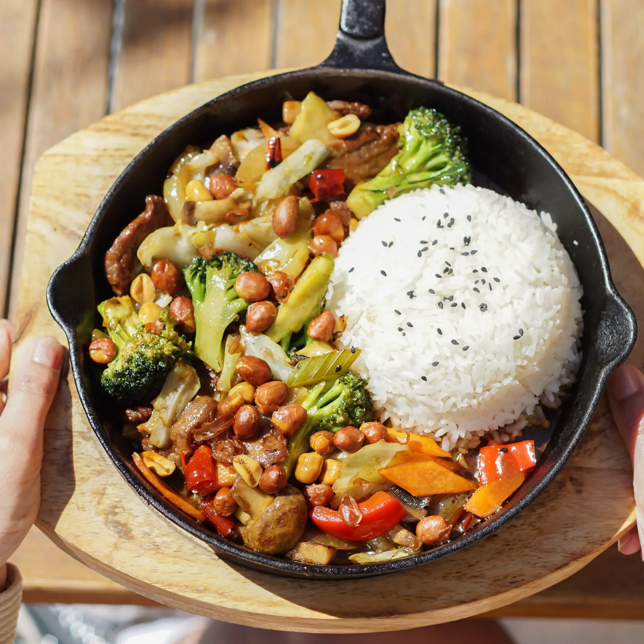 Eightgrains Kong Pao Chicken Rice - Christchurch Catering