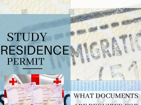 What Documents Are Required to Apply for a Study Residence Permit?