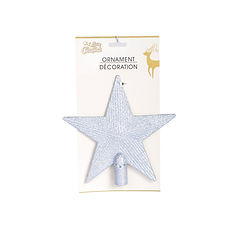 Estrela de natal Prateada