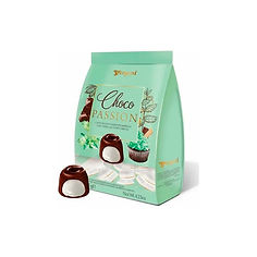 YERGANI - Bombon Dark Choc. C/Mint Bag 120gr