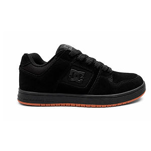 DC - Calçado Preto Gamusado Masculino