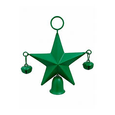 Estrela Verde p/pendurar