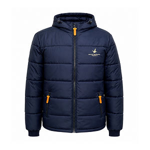 SANTA BARBARA - Jaqueta Inflada c/capuz Sherpa azul