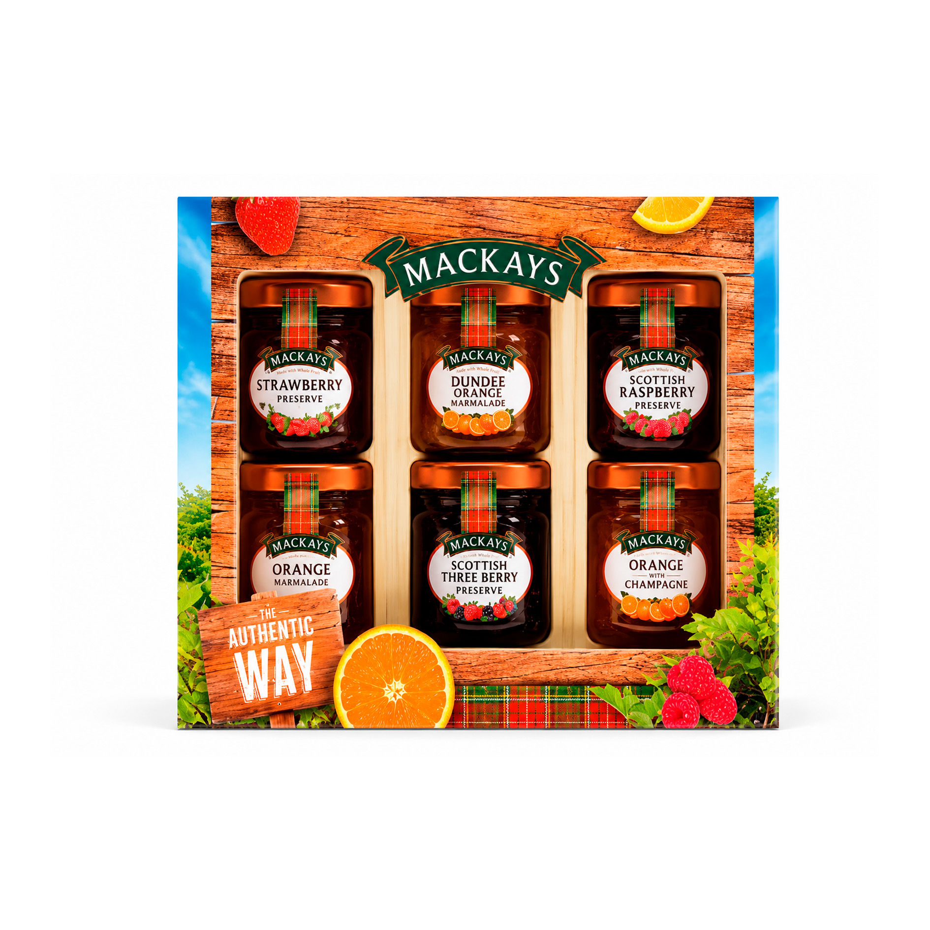 MACKAYS - Mermeladas Pack X6