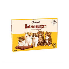 SAROTTI - Lenguitas de gato de chocolate 100gr