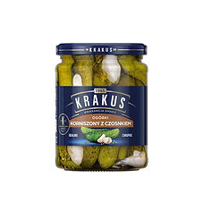 KRAKUS - Pepinillos de ajo 500grs