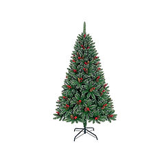 Árvore de natal 180cm c/pinhas 850 Pontas