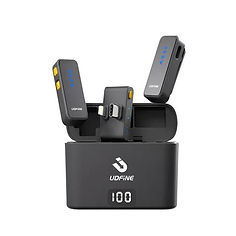 UDFINE - Microfone Lit Black