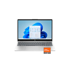 HP - Laptop 15" Touch Ryzen 5 8GB 512GB Silver