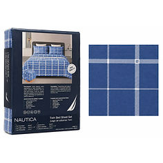 NAUTICA - Sabanas Twin C/Diseño 3pzs NSH3PC-P10