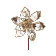 Flor Poinsetia decorativa