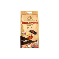 TOBLERONE - Tiny Milk White & Dark Mix Bag 240gr