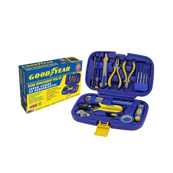 GOODYEAR - Caixa de ferramentas 29 peças