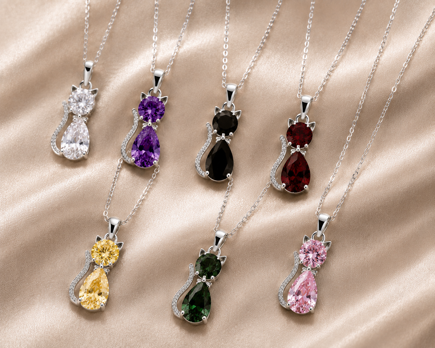 Celeste Cat Jewelry Set — additional view 5