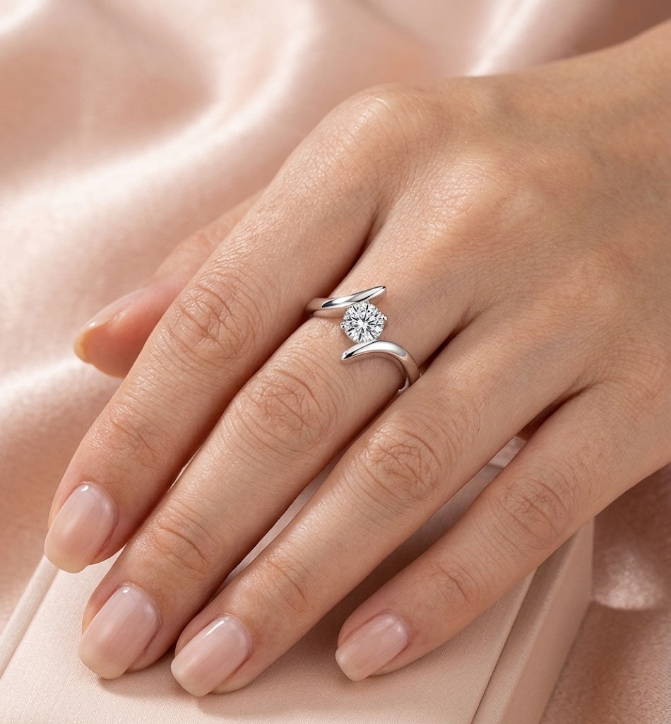 Celeste Halo Ring — additional view 3