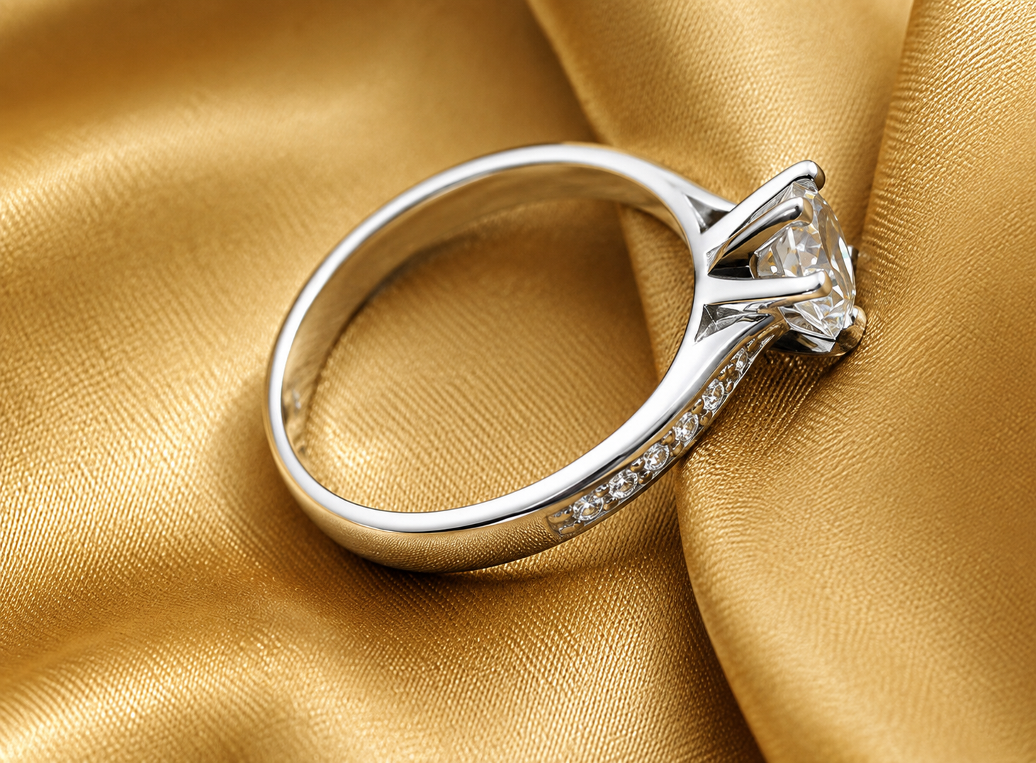 Celeste Solitaire Ring — additional view 3