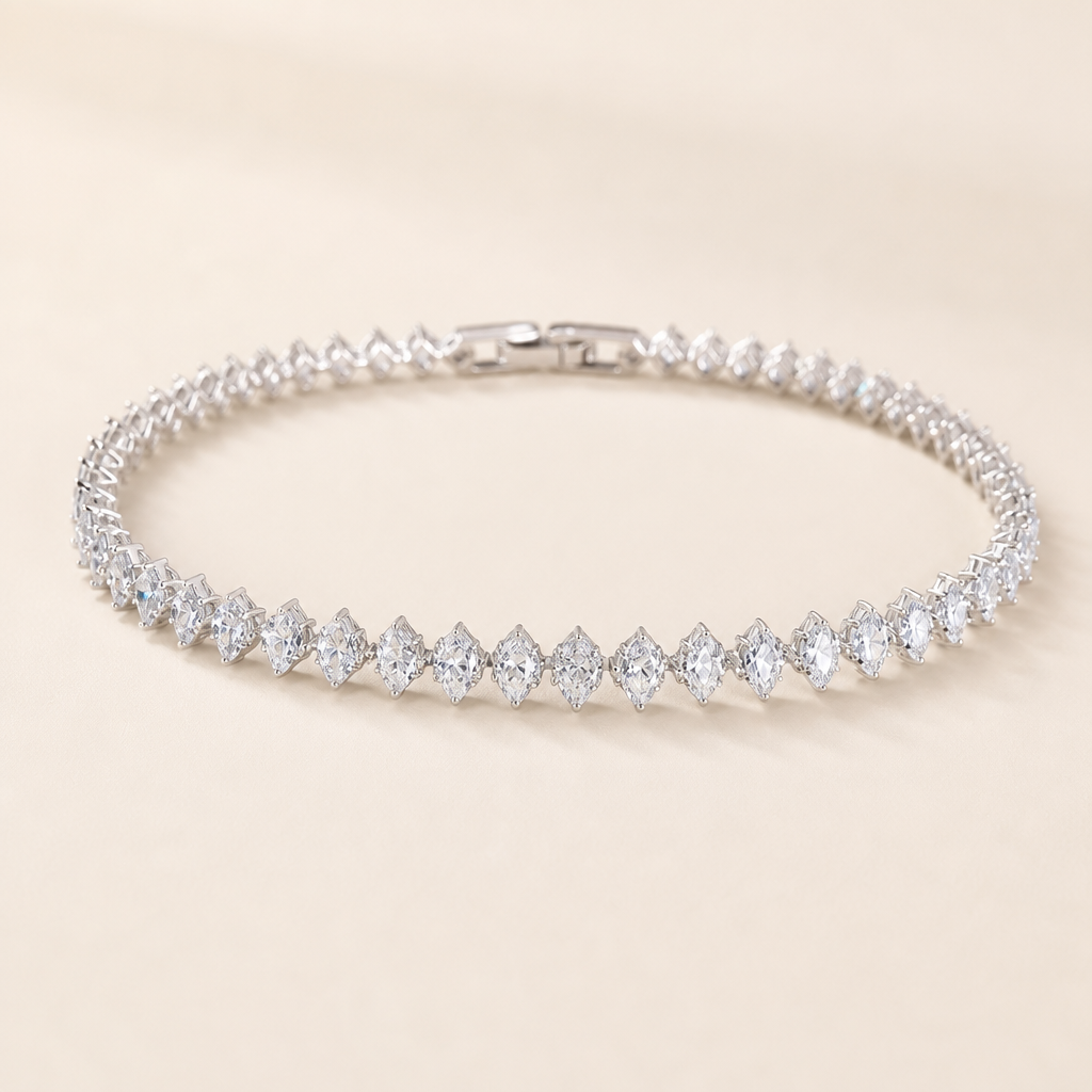 Crystal Tennis Bracelet