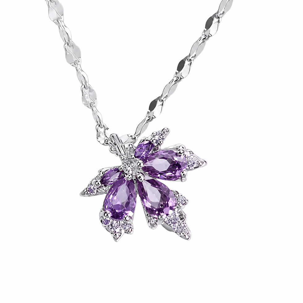 Améthyste Bloom Necklace