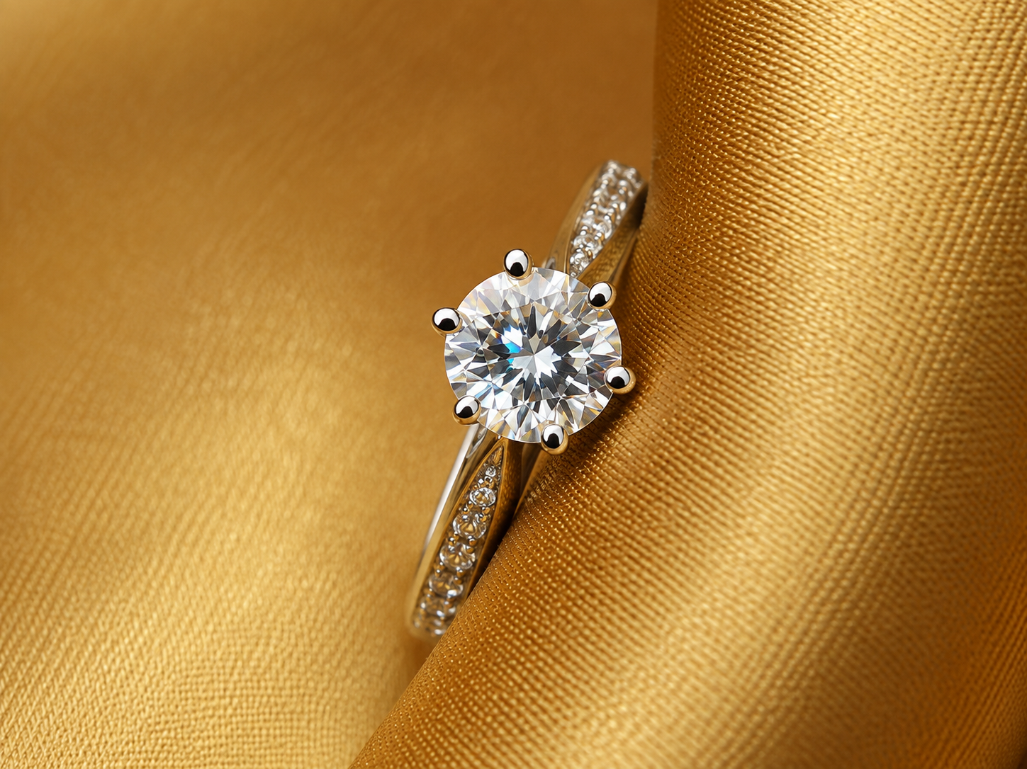 Celeste Solitaire Ring — additional view 5
