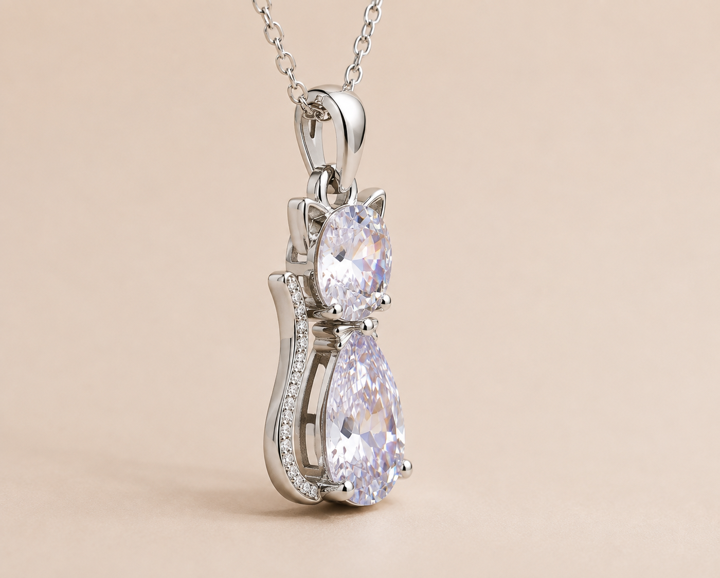 Celeste Cat Jewelry Set — additional view 3