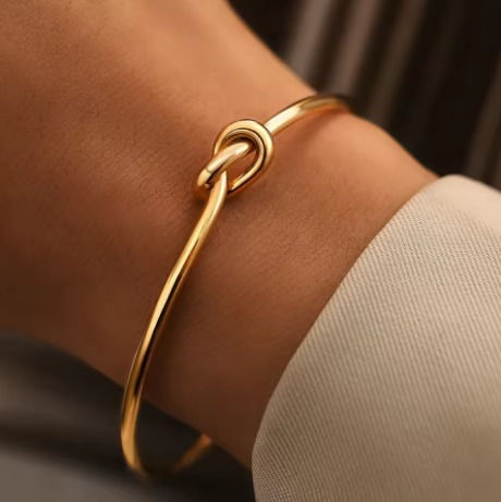 Knot Cuff Bracelet — additional view 2