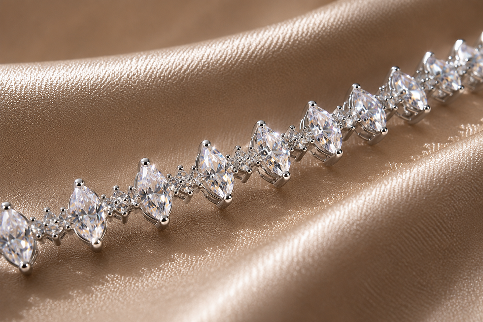 Crystal Tennis Bracelet — additional view 3