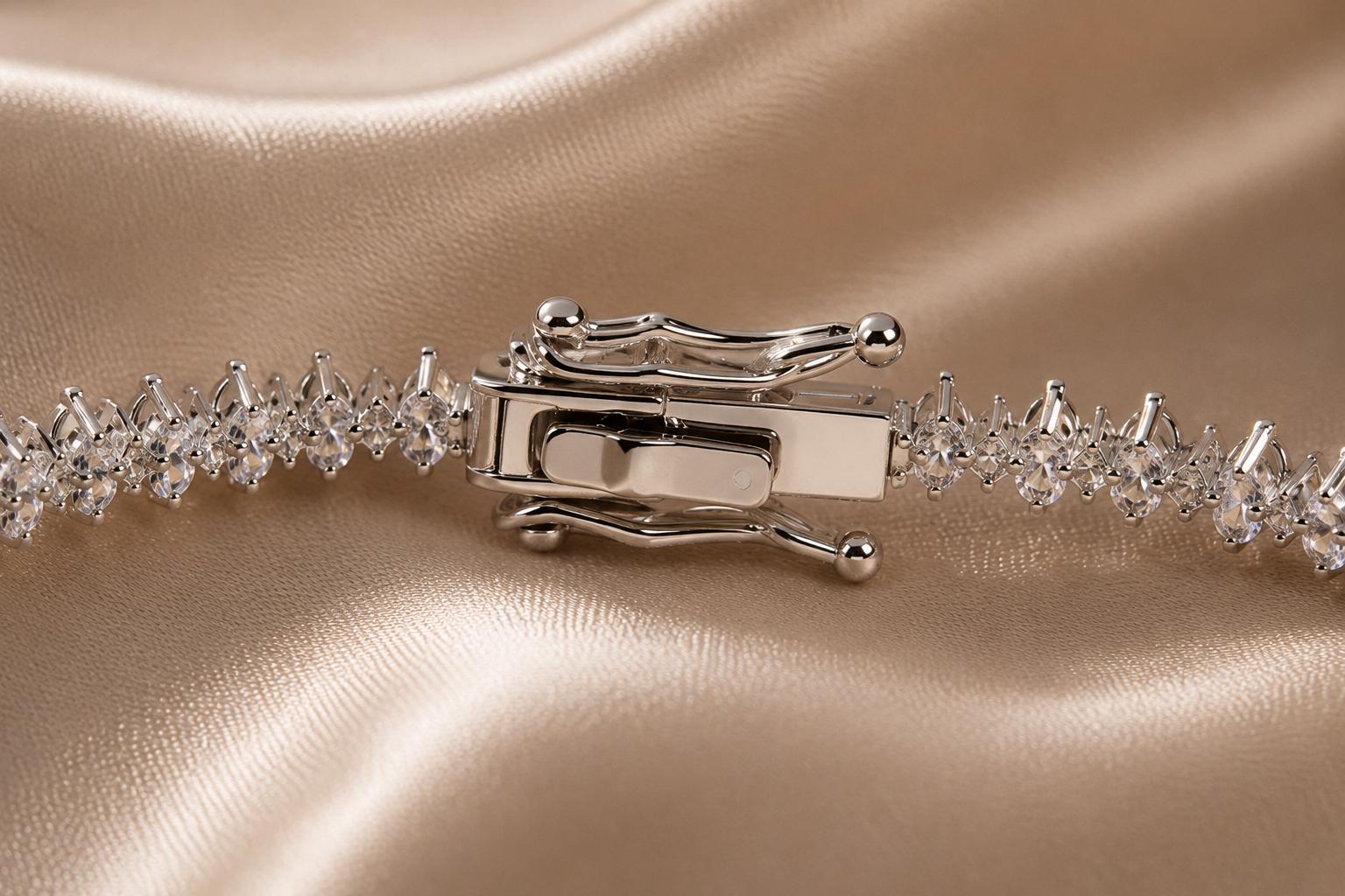 Crystal Tennis Bracelet — additional view 4