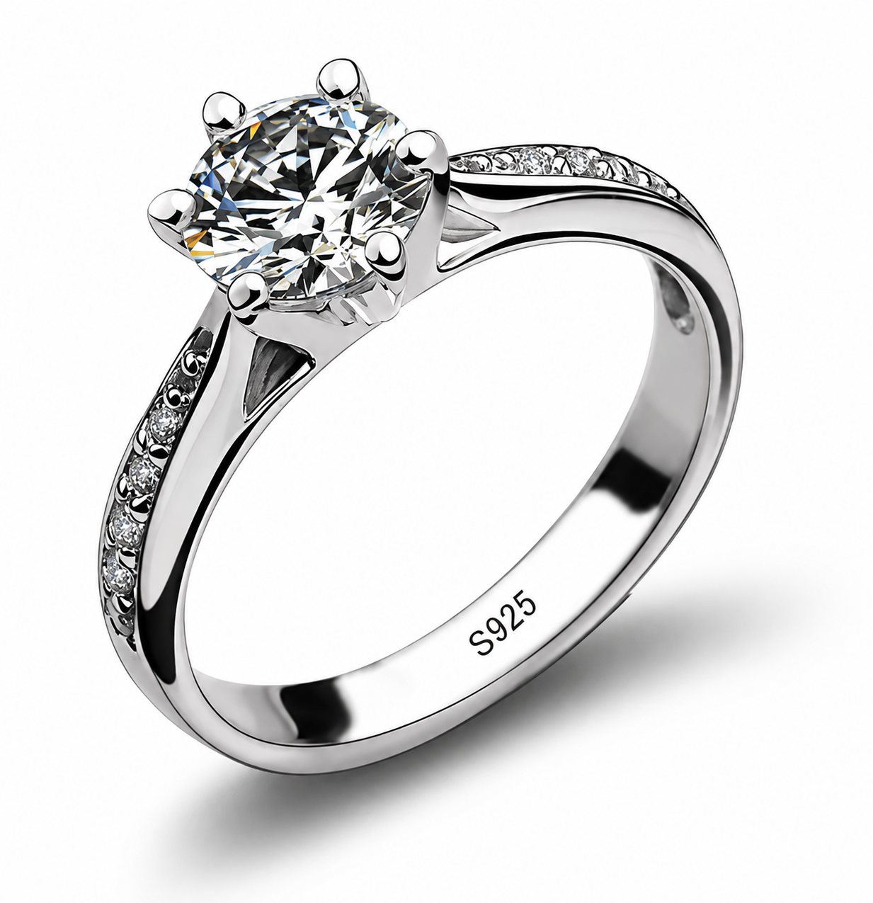 Celeste Solitaire Ring